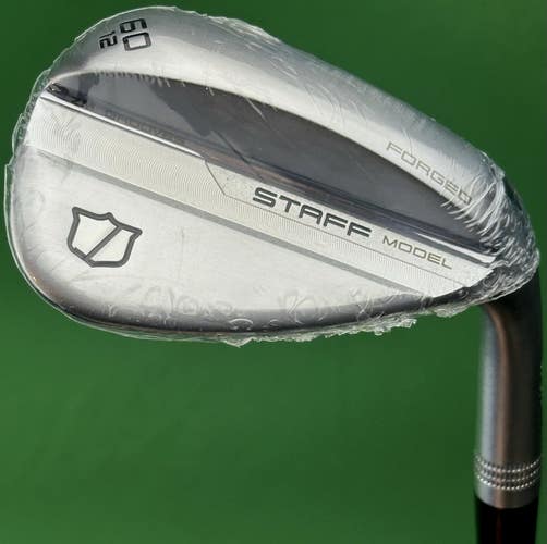 Wilson Staff Model ZM Forged Lob LW Wedge 60-12* Steel DG Spinner RH NEW!