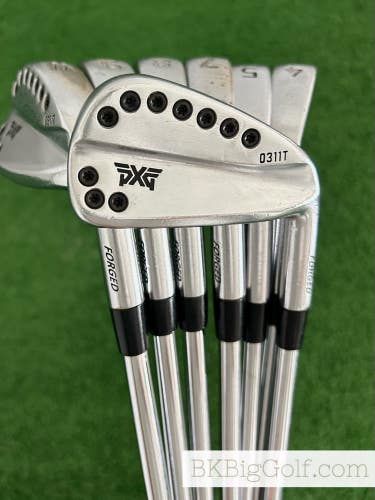 PXG 0311 T Forged Iron Set 4-P / True Temper AMT White Stiff