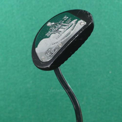 Ram Zebra Black Face Balanced Mallet Double-Bend 35.5" Putter Golf Club