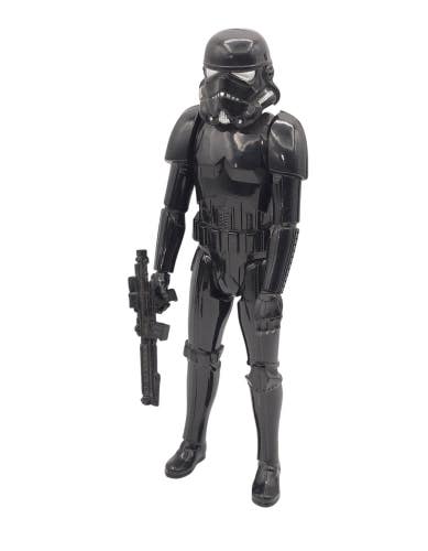Vintage Star Wars Black Shadow Stormtrooper 12 Toy Figure 2013