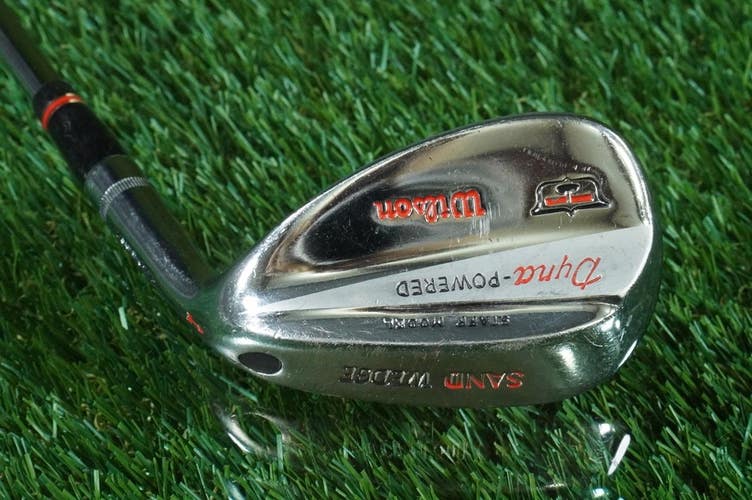 Wilson Staff Dyna-Powered Sand Wedge Fluid Feel Staff Model RH ~ Vintage!!