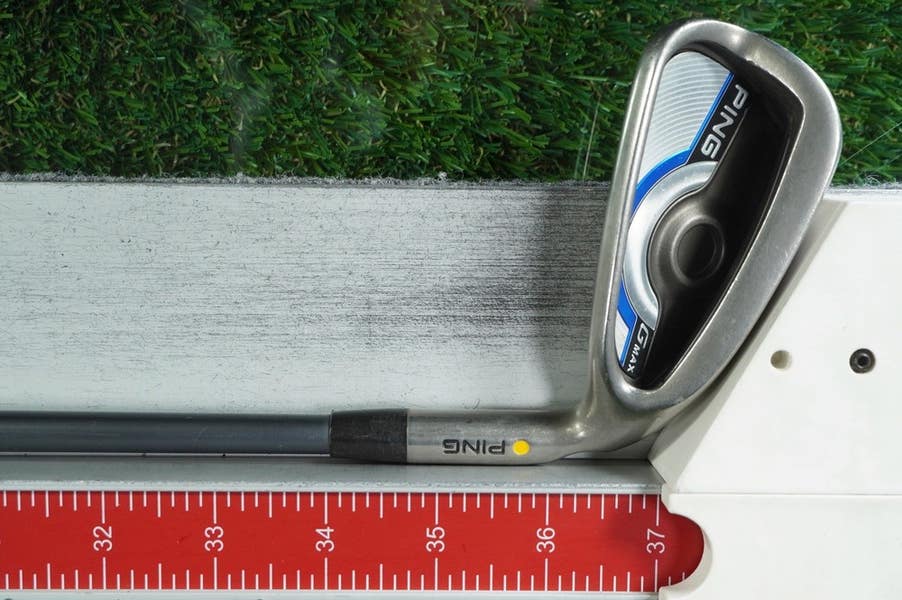 Ping G Max 7 Iron CFS 70 Regular Flex Graphite Shaft Yellow Dot RH