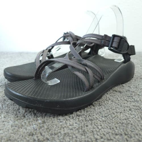 Chaco ZX2 Classic Sandals Womens Size 9 Shoes Black Gray Vibram Hiking Beach