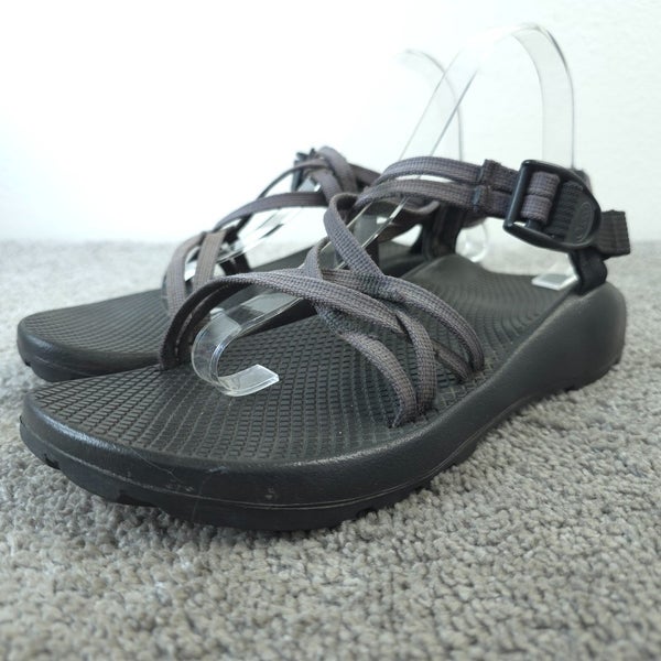 Chaco ZX2 Classic Sandals Womens Size 9 Shoes Black Gray Vibram Hiking Beach