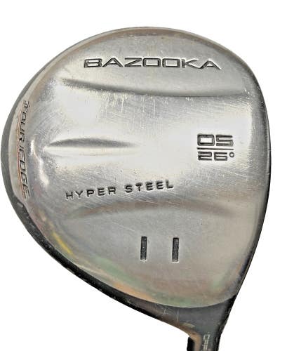 Tour Edge Bazooka Offset 11 Wood 26* RH UST Regular Graphite 41" New Jumbo Grip