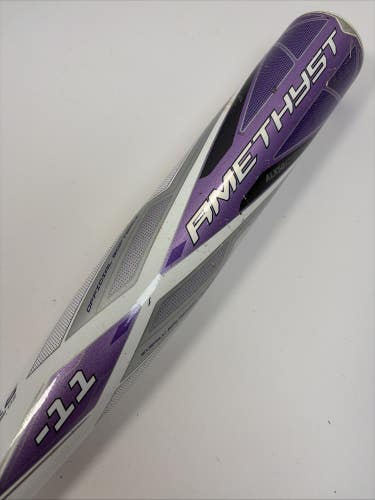 Easton Amethyst Softball Bat,  27/16 (-11), 2 1/4" Barrel