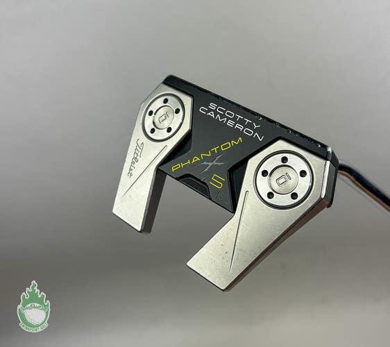 RH 2019 Titleist Scotty Cameron Phantom X 5.5 Mallet 35" Putter Steel Golf Club