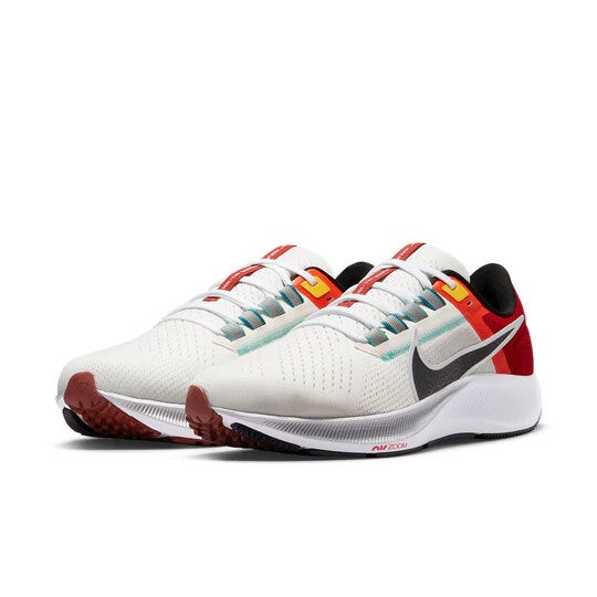 Nike Air Zoom Pegasus 38 DQ4499-101 Men's 8.5 Sail Gym Red Running Shoes HAM297