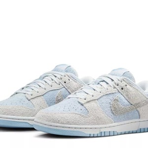 Nike Dunk Low FZ3779-025 Sneaker Women's 11.5 Gray Suede Lifestyle Shoes RHS3120