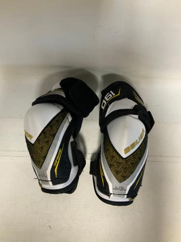 Used Bauer SUPEME 190 Junior Elbow Pads LG 11823-S000038263