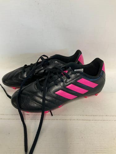 Used Adidas 3 STRIPE Soccer Cleats Black Junior 05 11823-S000038255