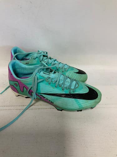 Used Nike MERCURIAL AIR ZOOM Soccer Cleats Teal Senior 7.5 11823-S000038254