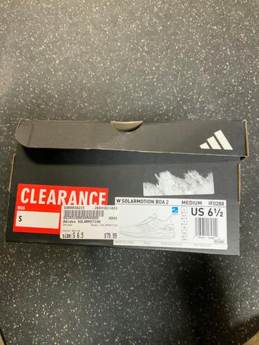 Used Adidas SOLARMOTION Womens Golf Shoes White Senior 6.5 11823-S000038215