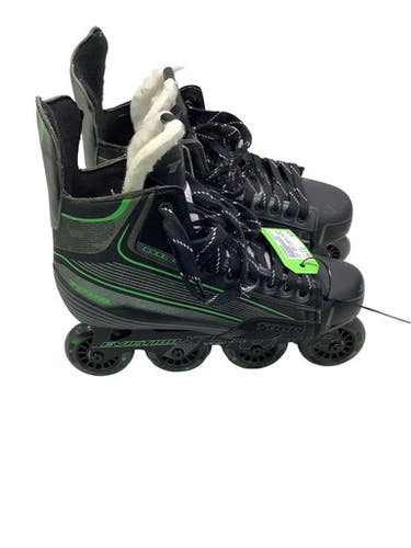 Used Tour CODE 9 HOCKEY INLINE SKATES Senior Rec Fitness Skates Black Senior 12 11347-S000266994