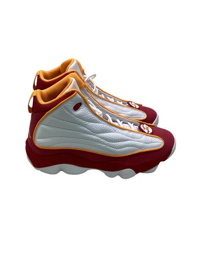Used Jordan Basketball Shoes M White And Maroon Senior 8 11347-S000266988