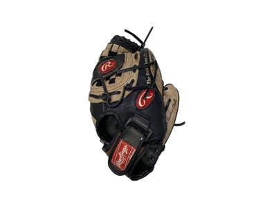 Used Rawlings PLAYER PREFERRED BB/SB Glove RH Throw Black And Natural 11" 11347-S000266967