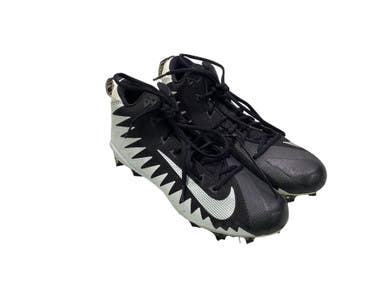 Used Nike ALPHA MENACE FB CLEATS Adult FB Cleats Black Senior 11 11347-S000266955