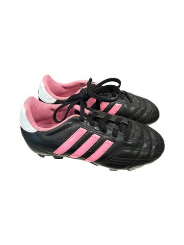Used Adidas Soccer Cleats Black And Pink Youth 12.0 11862-S000093741