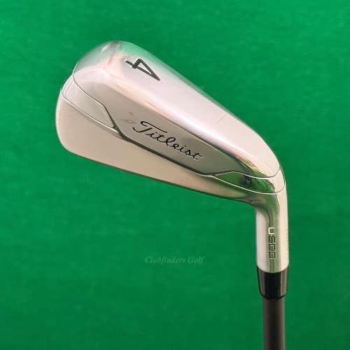 Titleist U-500 Forged 4 Iron Utility Mitsubishi Chemical MMT UT 80 Stiff