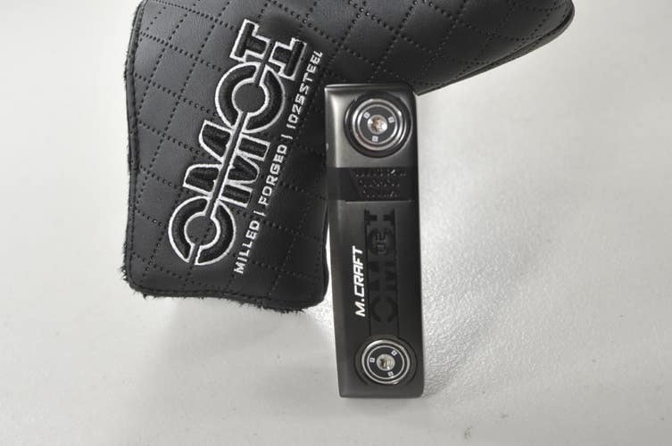 Mizuno M.Craft OMOI Type 2 Black Ion 35.5" Putter RH Steel with Cover  # 215379