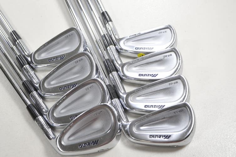 Mizuno MP-60 3-PW Iron Set Regular Flex RH FCM 5.0 Rifle Flighted Steel # 213748