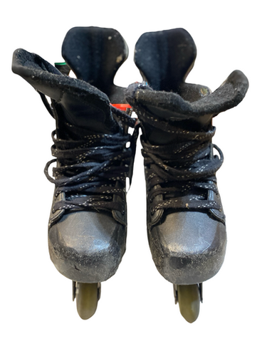 Used Bauer RSX Senior Roller Quad Skates Black Senior 5 11706-S000374504