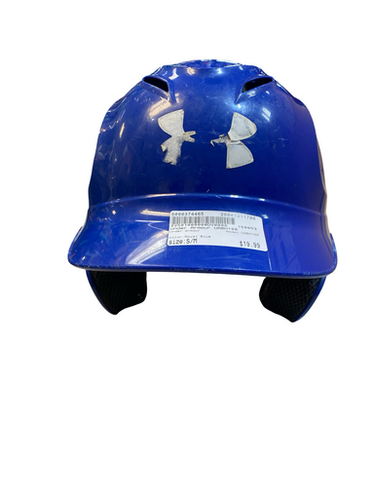 Used Under Armour UABH100 Batting Helmet No Mask Royal Blue S/M 11706-S000374465
