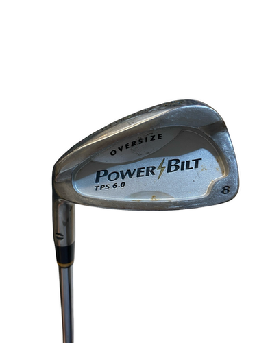 Used Powerbilt TPS 6.0 Mens Individual Iron LH 8 Iron 11706-S000374454