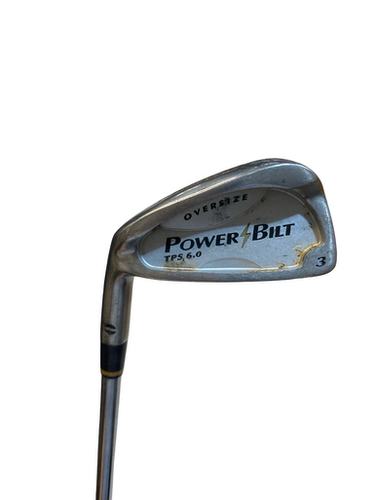 Used Powerbilt TPS 6.0 Mens Individual Iron LH 3 Iron 11706-S000374450