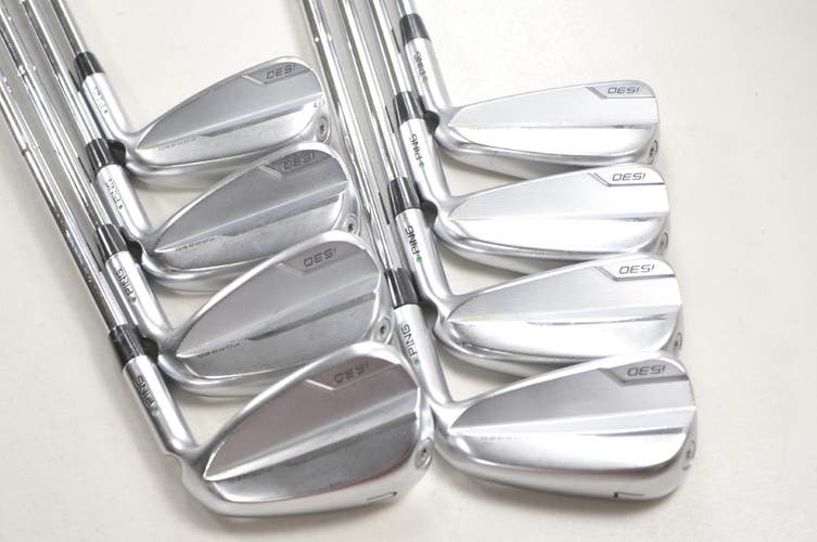 Ping i530 4-W,UW Iron Set Stiff Flex Green Dot Right DG MID S300 Steel  # 215272