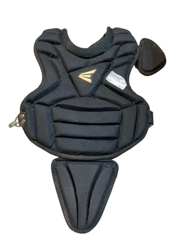 Used Easton BLACK CHEST PROTECTOR Catchers Chest Protector Black Junior 11706-S000374595