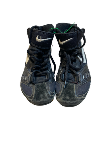 Used Nike Wrestling Shoes Black Youth 13.5 11706-S000374574