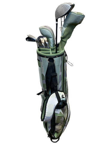 Used Top Flite GREEN AND BLACK SET Mens Complete Set RH 10 Piece 11706-S000374527
