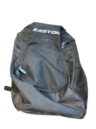 Used Easton BLACK BB/SB Player Backpack Black 11706-S000374512