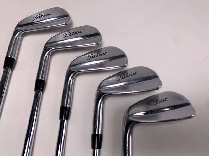 LEFTY Titleist 620 MB Iron Set 5-9 True Temper DG X Seven Extra Stiff Steel LH