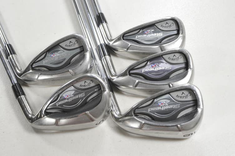 Callaway Steelhead XR 7-PW,SW Iron Set Stiff Flex RH XP 95 ST15 Steel # 215295