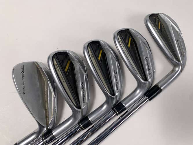 TaylorMade RocketBladez Iron Set 7-PW+AW RocketFuel 85g Regular Steel RH +1"