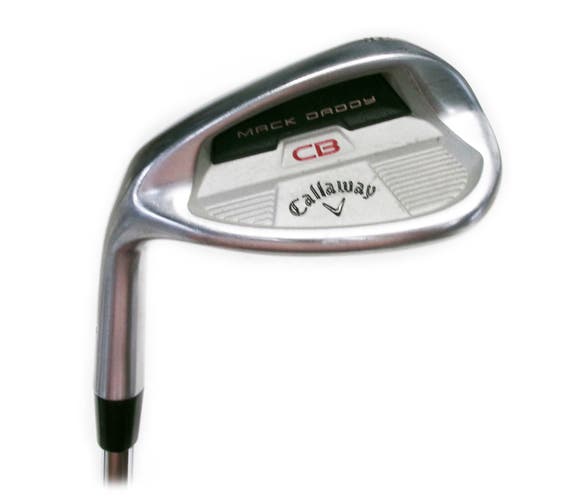 LH Callaway Mack Daddy CB 56*/14* Full Toe Sand Wedge Steel KBS Hi-Rev 2.0 105