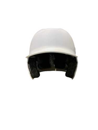 Used Evoshield WHITE W/ NO MASK Batting Helmet No Mask White One Size 11834-S000049052