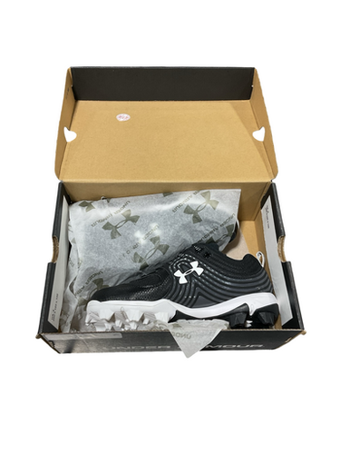 Used Under Armour GLYDE RM JR BB/SB Cleats Black Junior 02 11834-S000049043