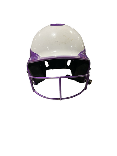 Used RIP-IT 6 - 6 7/8 HELMET Batting Helmet w/Mask Purple One Size 11834-S000048994