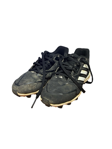 Used Adidas BOUNCE BB/SB Cleats Black Junior 03.5 11682-S000130672