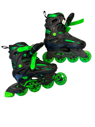 Used RollerDerby SKATES ADJ Junior Rec Fitness Skates Black Adjustable 11682-S000130655