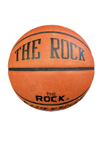 Used THE ROCK Basketball Adult Outdoor 11613-S000179920