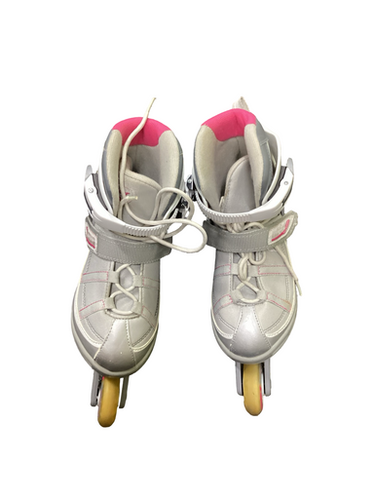 Used Rollerblade BLADERUNNER Senior Rec Fitness Skates Grey Adjustable 11613-S000179907