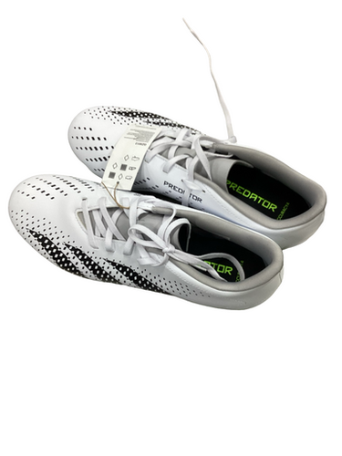 Used Adidas PREDATOR ACCURACY.4 FXG Soccer Cleats White Senior 10.5 11613-S000179890