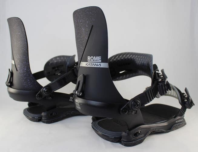 Rome Women's Katana AW Snowboard Bindings M/L (Womens US 9-11.5) Black 2026 Demo