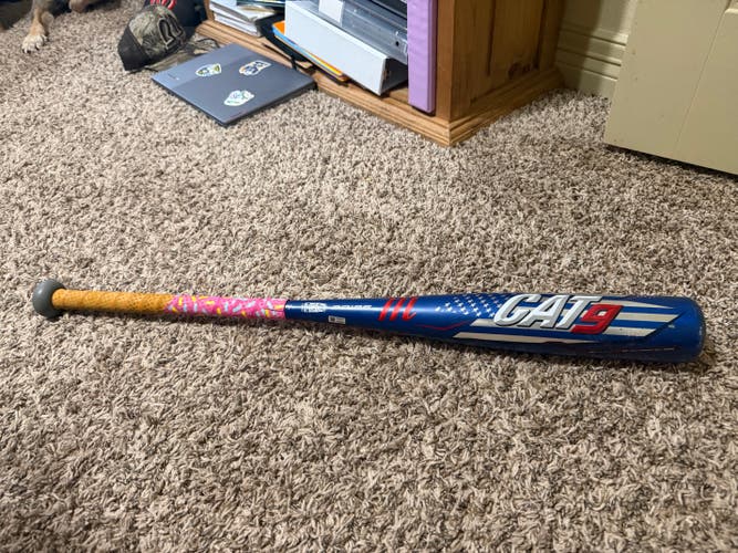 2022 Marucci CAT9 Pastime Alloy USSSA Certified Bat (-5) 25 oz 30" (Used)