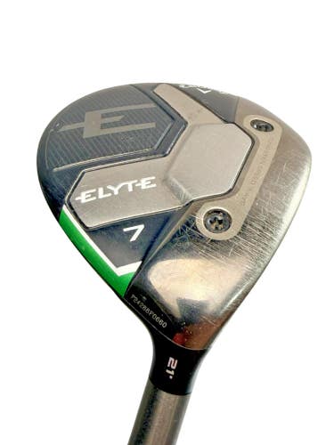 Callaway Elyte 7 Wood 21 Tensei AV Blue 55g Regular Fairway Wood CP2 Grip
