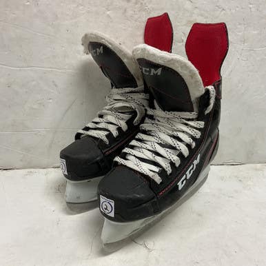 Used CCM JETSPEED FT455 Junior Hockey Skate White/Black/Red Junior 02 11855-S000201626